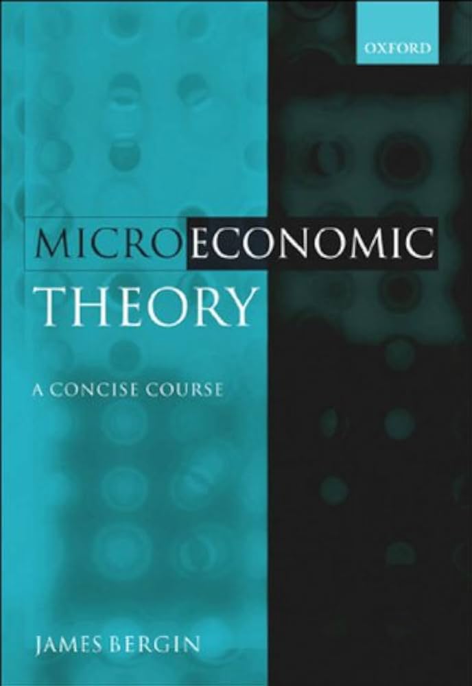 Amazon | Microeconomic Theory: A Concise Course (English